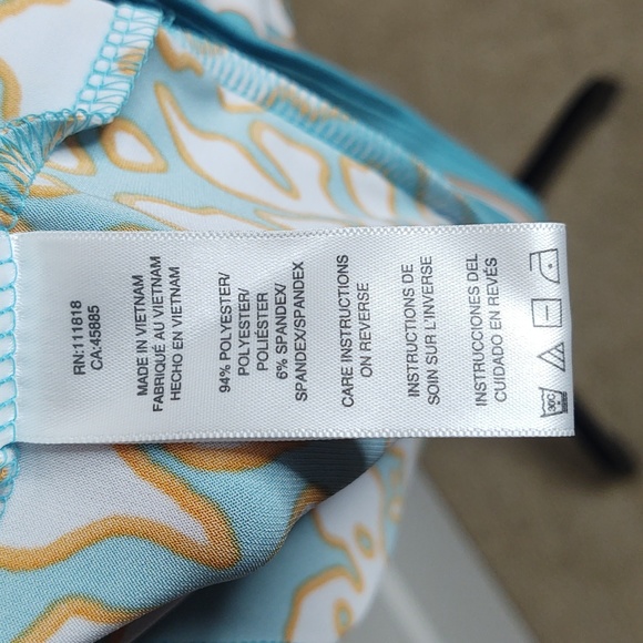 MICHAEL🌊Michael Kors Aegean Aqua Sheath Dress, size Large, 🆕 - Picture 7 of 11